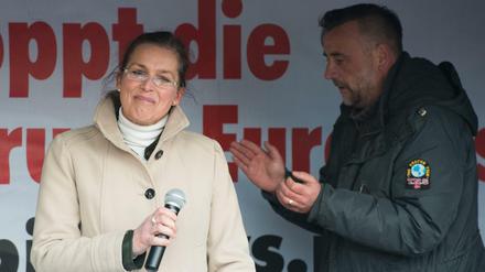 Pegida-Anführer Tatjana Festerling, Lutz Bachmann