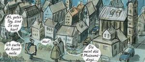 Unterwegs Zuhause. Eine Szene aus der ersten Folge von Barbara Yelins neuer Serie, die am Sonntag im Tagesspiegel veröffentlicht wird.