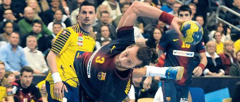 Metropolenliga. In der neuen „PHL“ sollen Teams aus Millionenstädten wie Barcelona (blau) und Berlin (gelb) antreten.