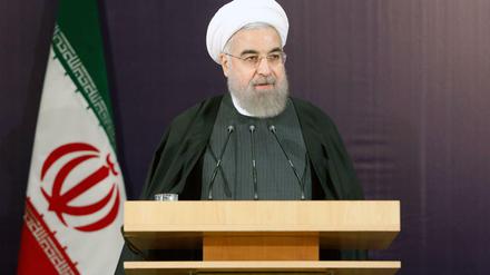 Irans Präsident Hassan Rohani darf auf ein Ende der Sanktionen hoffen.