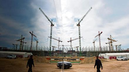 Berlin, eine einzige Baustelle.