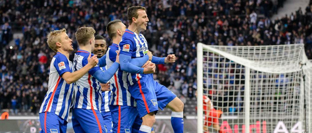 Hertha hat eine überraschend gute Hinrunde gespielt.