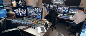 Der Ton macht die Musik. Hoch über dem Saal der Philharmonie befindet sich das Aufnahmestudio des Orchesters.