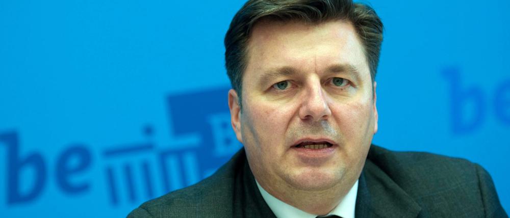 Andreas Geisel (SPD), Senator für Stadtentwicklung.