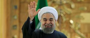 Irans Präsident Hassan Ruhani begrüßte die Aufhebung der Wirtschaftssanktionen.