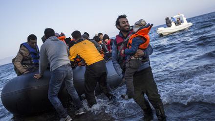 Viele Flüchtlinge kommen über die Türkei nach Griechenland.