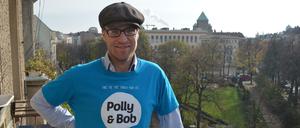 Volker Siems vernetzt mit seiner Plattform Menschen in Friedrichshain. 