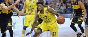Augen auf, Zunge raus: Will Cherry von Alba Berlin.