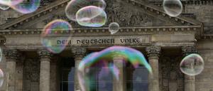 Der Bundestag in Berlin.