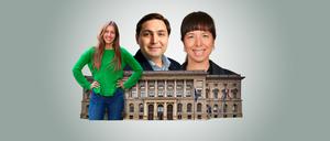 Neue Köpfe im Abgeordnetenhaus.