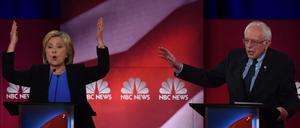 Bernie Sanders nutzte nicht jede Gelegenheit zum Angriff gegen seine Konkurrentin Hillary Clinton. 
