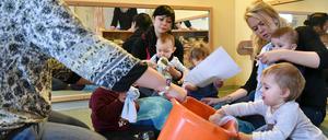 Gut und umsonst? Kinder in einer Kita in Berlin-Spandau. Demnächst konnte der Hort kostenfrei sein.