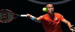 Philipp Kohlschreiber erreichte selten die Bälle von Kei Nishikori.