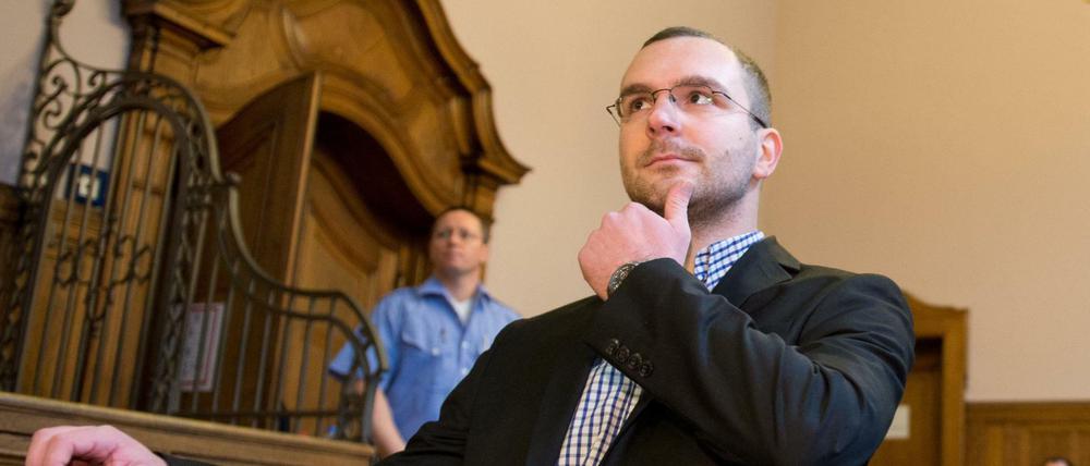 Der Berliner NPD-Chef Sebastian Schmidtke.