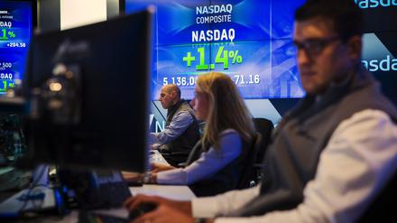 An der Technologiebörse Nasdaq in New York geht in diesem Jahr die Post ab. 