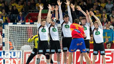 Die Mauer. Sie hielt nicht immer beim deutschen Team.
