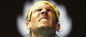 Rafael Nadal tut seine Niederlage gegen Fernando Verdasco richtig weh.