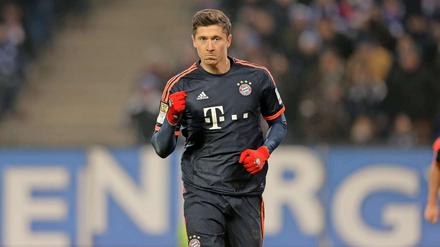 16, 17. Robert Lewandowski erhöhte gegen den HSV sein Trefferkonto.