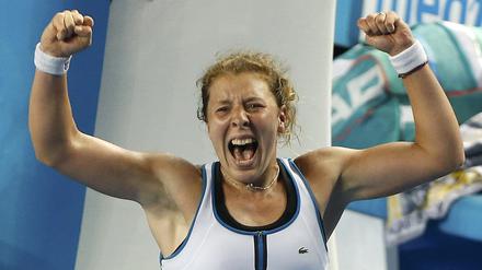 Anna-Lena Friedsam steht im Achtelfinale.