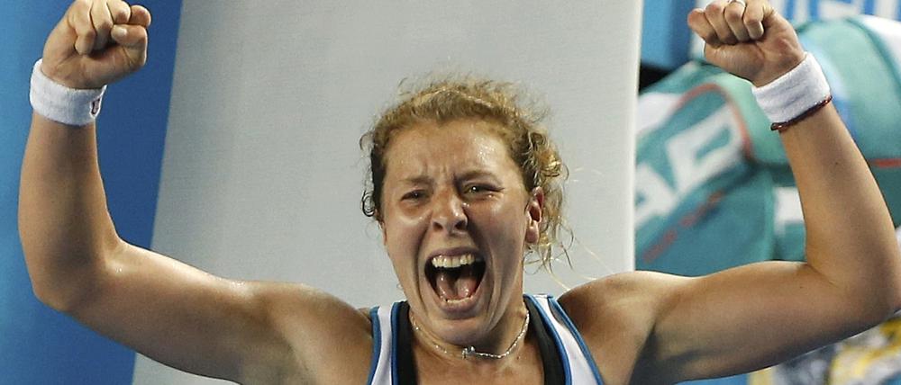 Anna-Lena Friedsam steht im Achtelfinale.