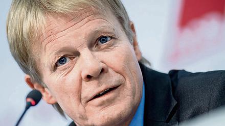 "Uns geht es gut", sagt Reiner Hoffmann über den DGB, der noch knapp 6,1 Millionen Mitglieder hat. 