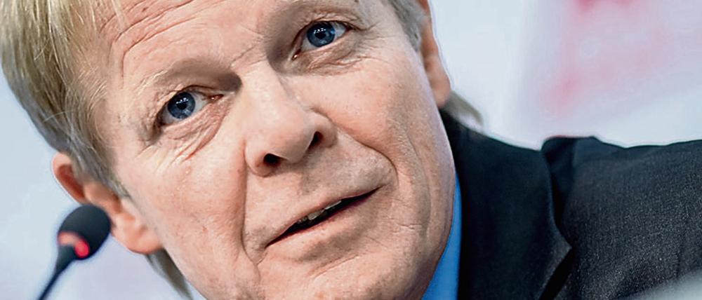 "Uns geht es gut", sagt Reiner Hoffmann über den DGB, der noch knapp 6,1 Millionen Mitglieder hat. 