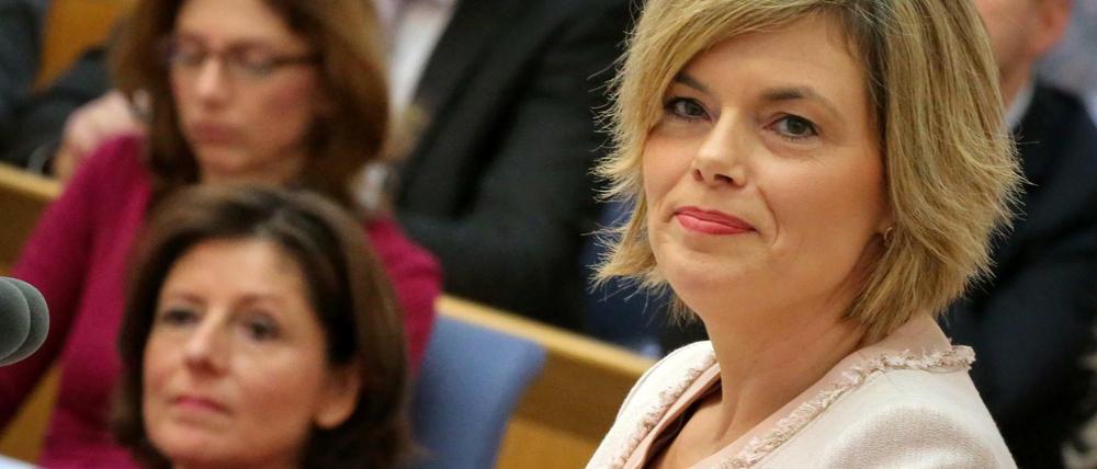 Oppositionschefin Julia Klöckner und die rheinland-pfälzische Ministerpräsidentin Malu Dreyer.