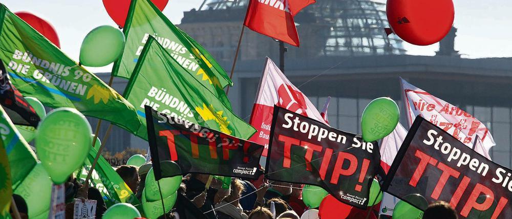 Das transatlantische Handelsabkommen TTIP zwischen der EU und den USA ist sehr umstritten.