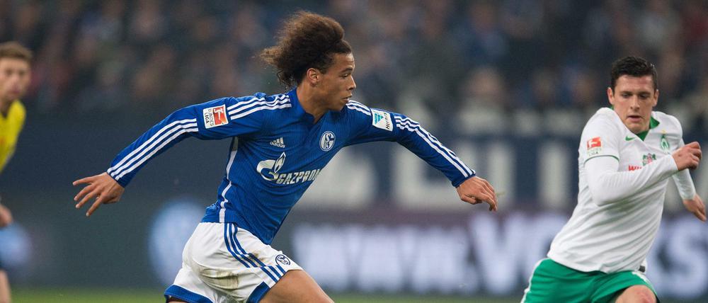 Leroy Sane musste mit seinen Schalkern eine Niederlage einstecken.