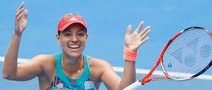 Angelique Kerber hat mit einem Sieg gegen Victoria Azarenka das Halbfinale der Australian Open erreicht. 