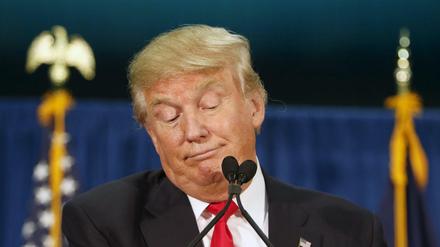 Absage für die nächste TV-Debatte im US-Vorwahlkampf: Milliardär Donald Trump 