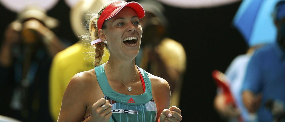 Yes, I can. Angelique Kerber erlebt den größten Moment ihrer Kariere - bis jetzt.