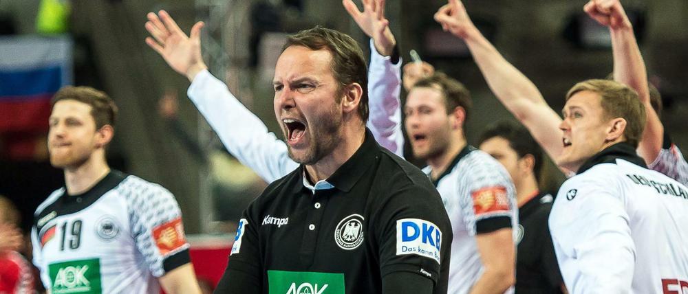 Dagur Sigurdsson hatte viel Grund zur Freude.