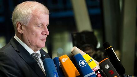 Ministerpräsident Horst Seehofer (CSU) - Merkels Widersacher aus Bayern. 