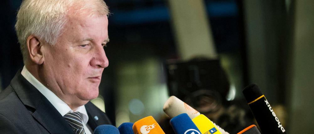 Ministerpräsident Horst Seehofer (CSU) - Merkels Widersacher aus Bayern. 