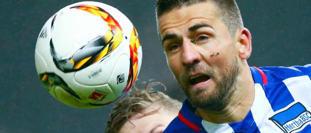 Gegen Augsburg ohne Stich: Hertha-Stürmer Vedad Ibisevic.