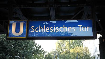 Tatort U-Bahnhof. Am Schlesischen Tatort gab es eine Prügelei.