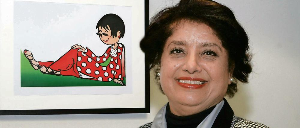 Pionierin: Nigar Nazar bei ihrem Potsdam-Besuch.