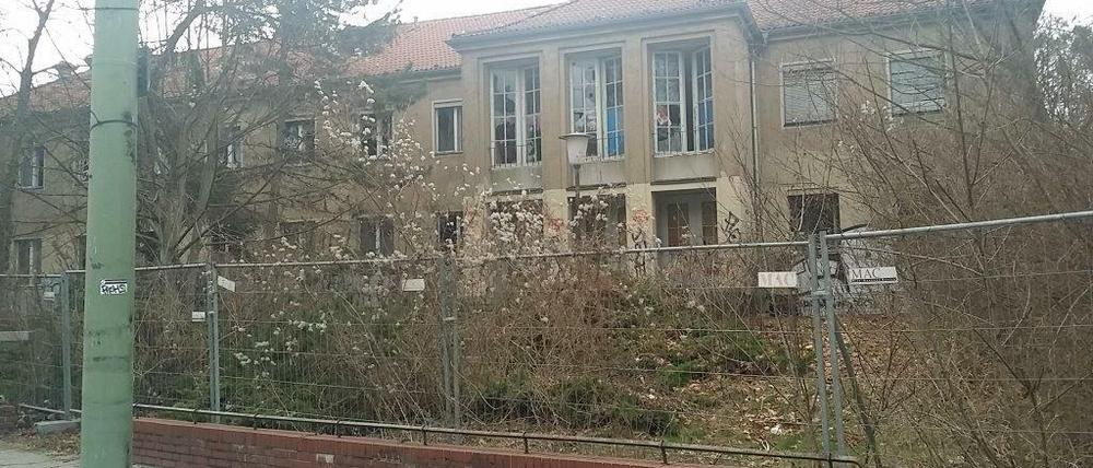 Das Gebäude in der Königin-Luise-Straße Ecke Peter Lenné-Straße beherbergte einst das Institut für Anatomie der Charité