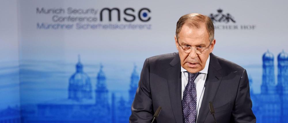 Wie im vergangenen Jahr wird auch der russische Außenminister Sergej Lawrow erwartet.