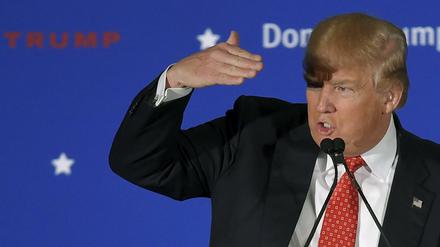 Auf Augenhöhe mit Donald Trump ist keiner der republikanischen Präsidentschaftskandidatenanwärter. 