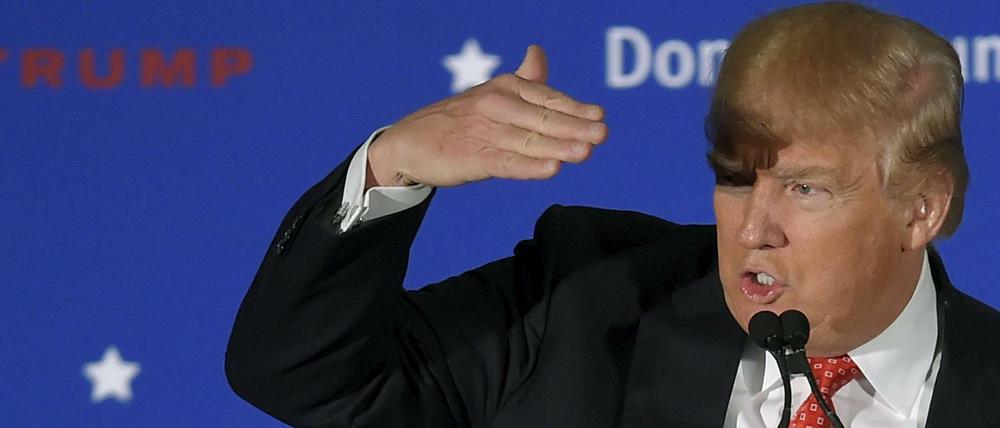 Auf Augenhöhe mit Donald Trump ist keiner der republikanischen Präsidentschaftskandidatenanwärter. 