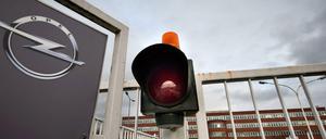 Das ehemalige Verwaltungsgebäude des Opel Werks, aufgenommen am 11.01.2016 in Bochum (Nordrhein-Westfalen).