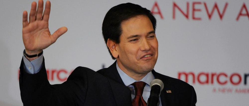 Kann er auch Präsident? Marco Rubio freut sich über sein gutes Ergebnis.