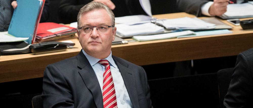 Berlins Senator für Inneres und Sport, Frank Henkel (CDU). 