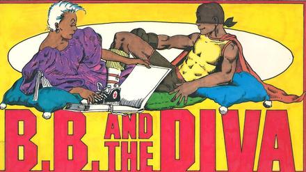 "Brown Bomber and the Diva", einer der ersten queeren Superelden.