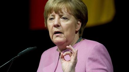 Bundeskanzlerin Angela Merkel (CDU). 