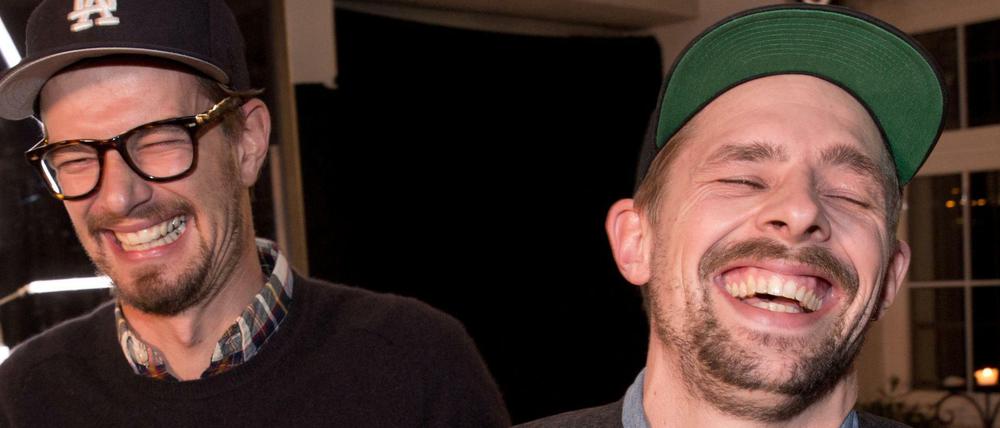 Die Moderatoren Joko Winterscheidt (links) und Klaas Heufer-Umlauf.