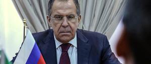 Außenminister Lawrow: Kritik an Berlin.