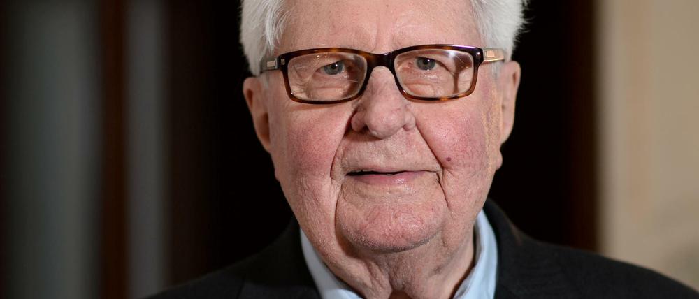 Der Politiker Hans-Jochen Vogel (SPD) feiert seinen 90. Geburtstag.